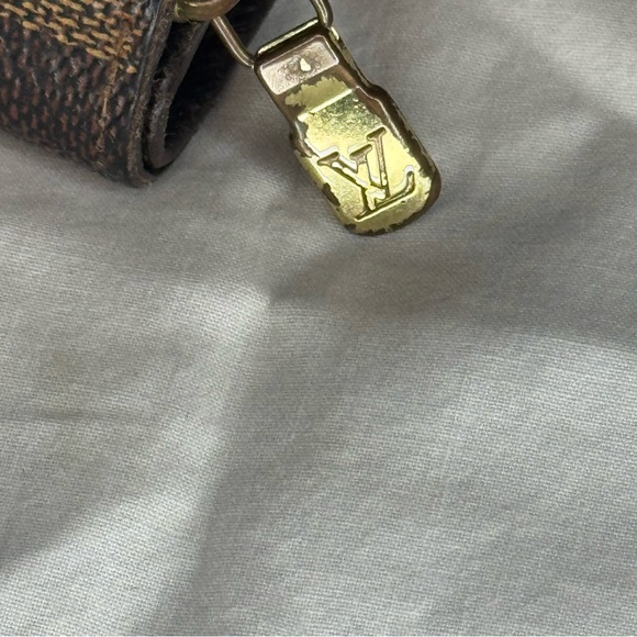 VTG Louis Vuitton Damier Ebene Compact Zippy Bifold Wallet Unisex - Picture 7 of 14